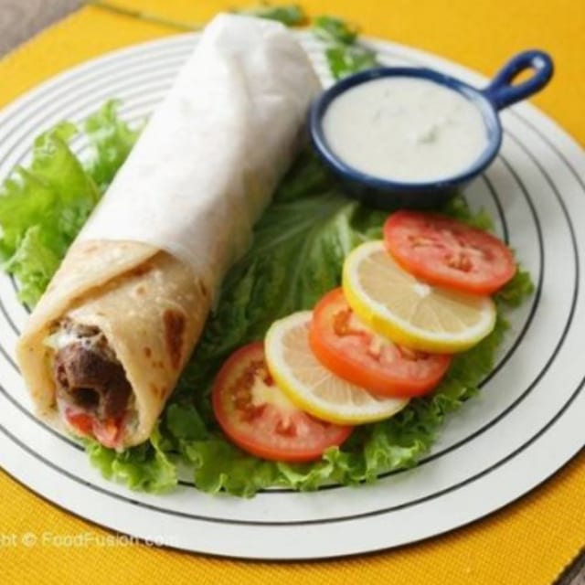 Kabab Roll (Paratha).