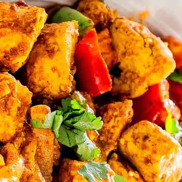 Chicken Jalfrezi.