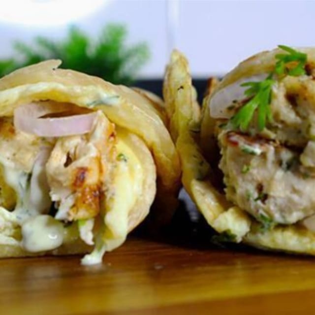 Malai Roll (Paratha).