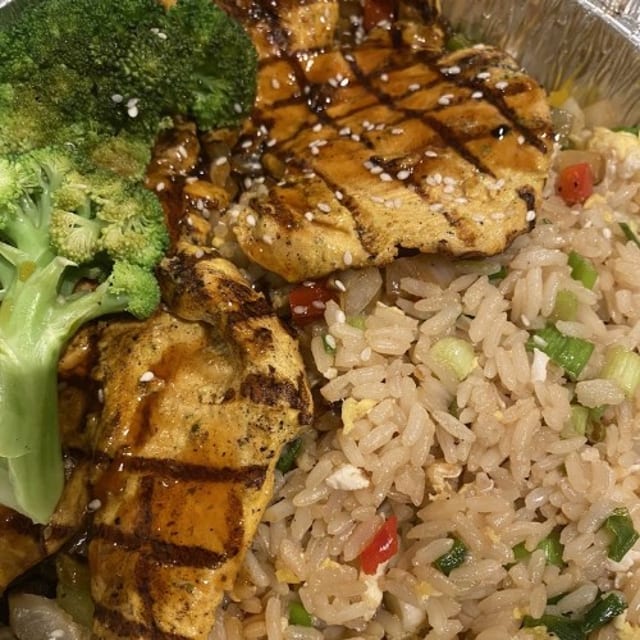 Teriyaki Chicken and Vegetables.