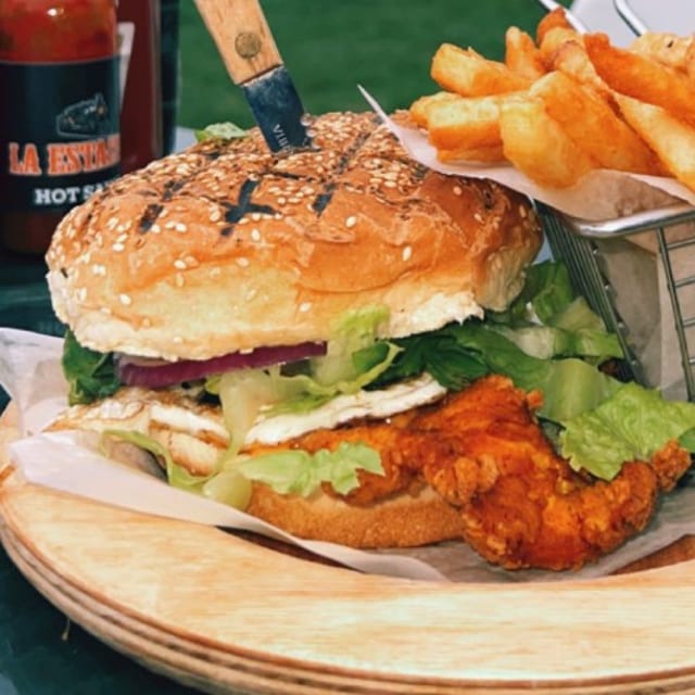 *5 Zinger Burger.