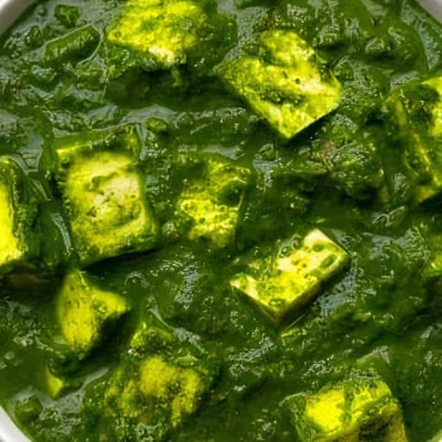 Palak Paneer.