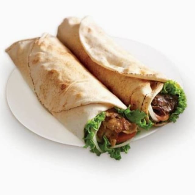 Kabab Roll (Naan).