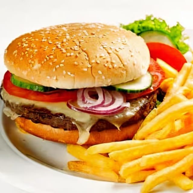 *7 Cheese Burger.