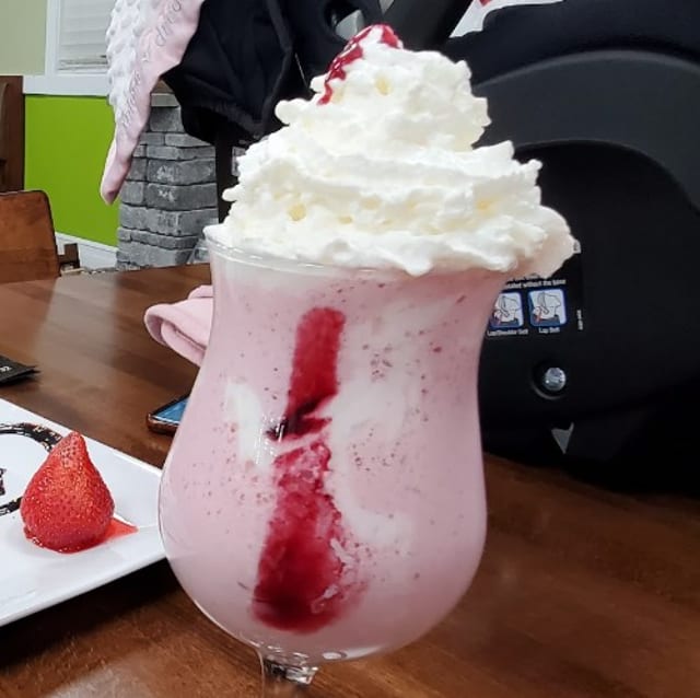 Strawberry Smoothie.