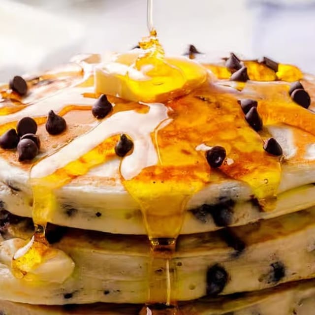 Choco Chips Pancakes.