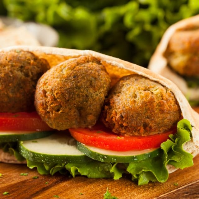 Falafel Gyro.