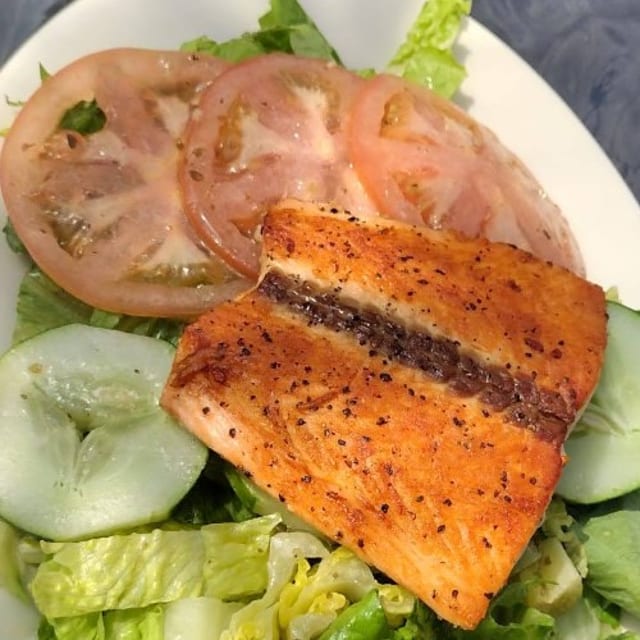 Mediterranean Salmon Salad.
