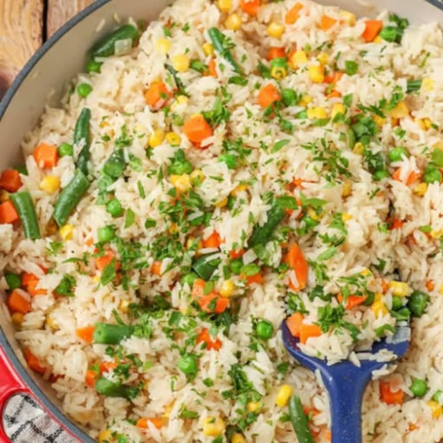 Vegetable Rice(half Tray).