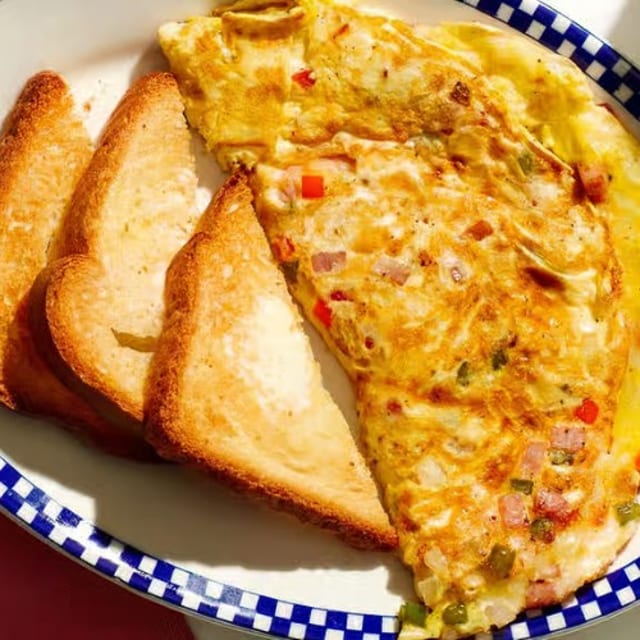 Traditional Western Omelette.