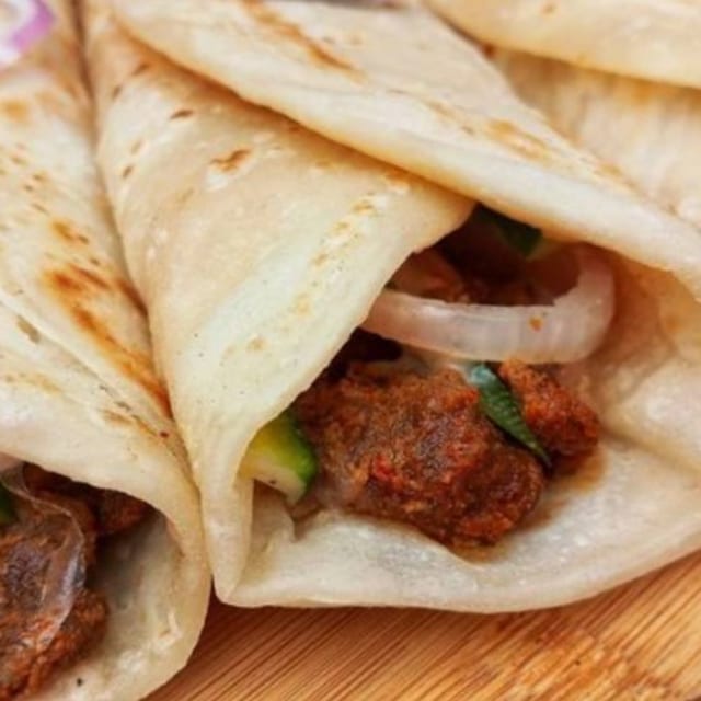 Beef Behari Roll (Paratha).