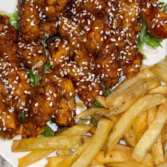 Sesame Chicken.
