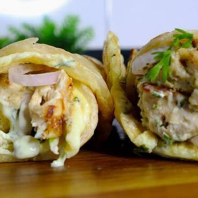 Malai Roll (Naan).