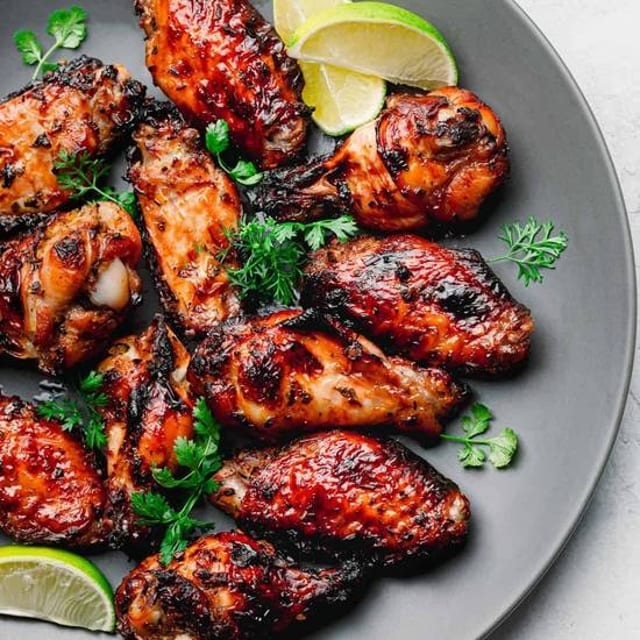 BBQ Chicken Wings(half Tray).